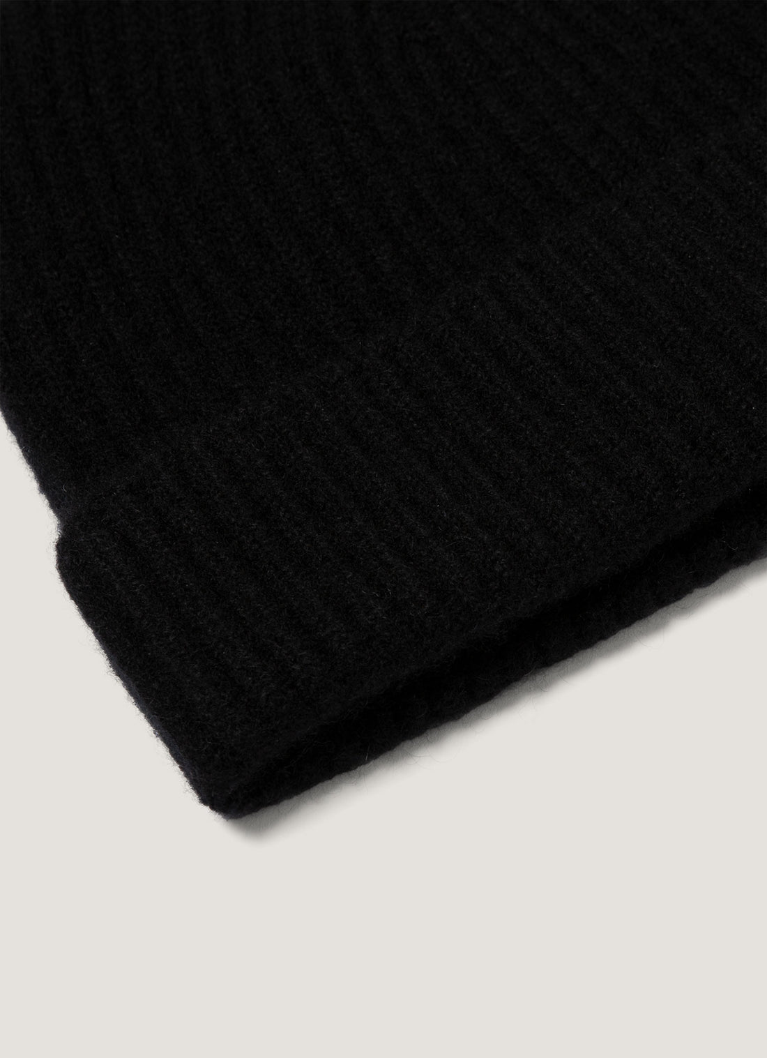 Cashmere Ribbed Hat