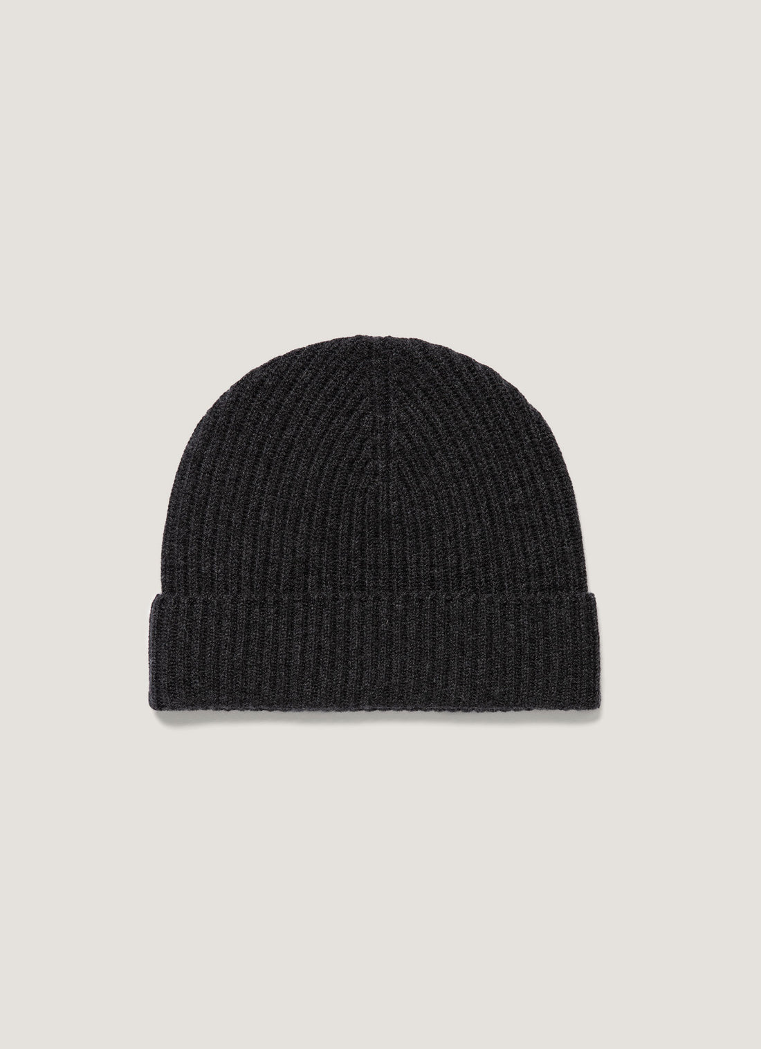 Cashmere Ribbed Hat