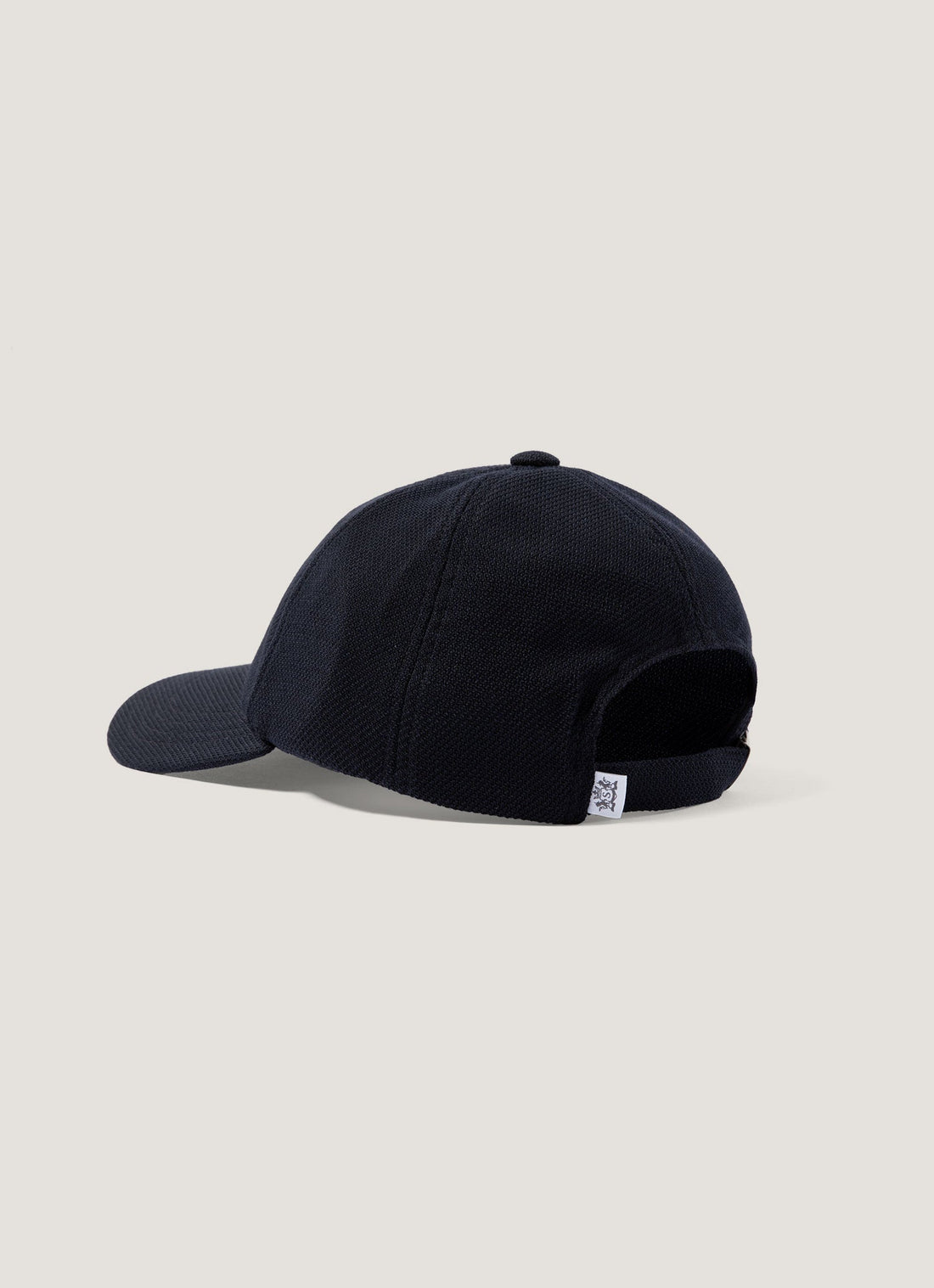 Men's Textured Wool Cap in Navy