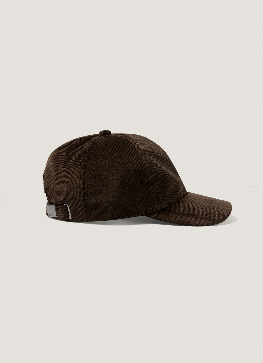 Casquette en velours côtelé