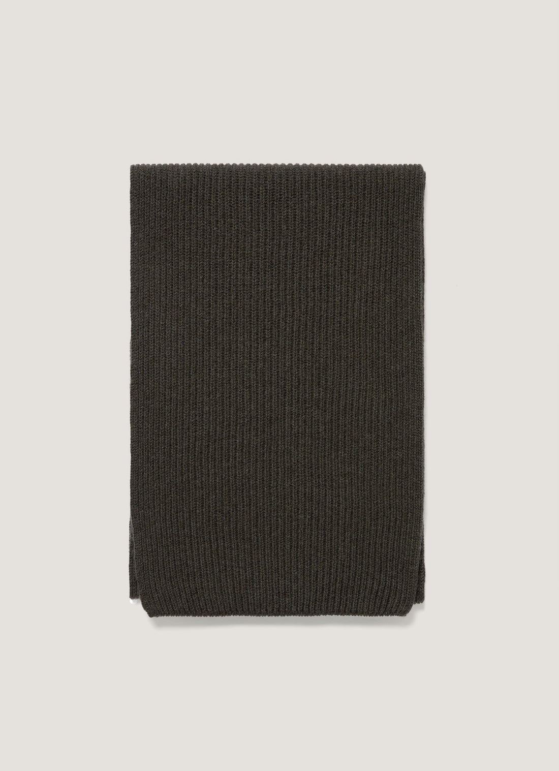 Cashmere Ribbed Scarf