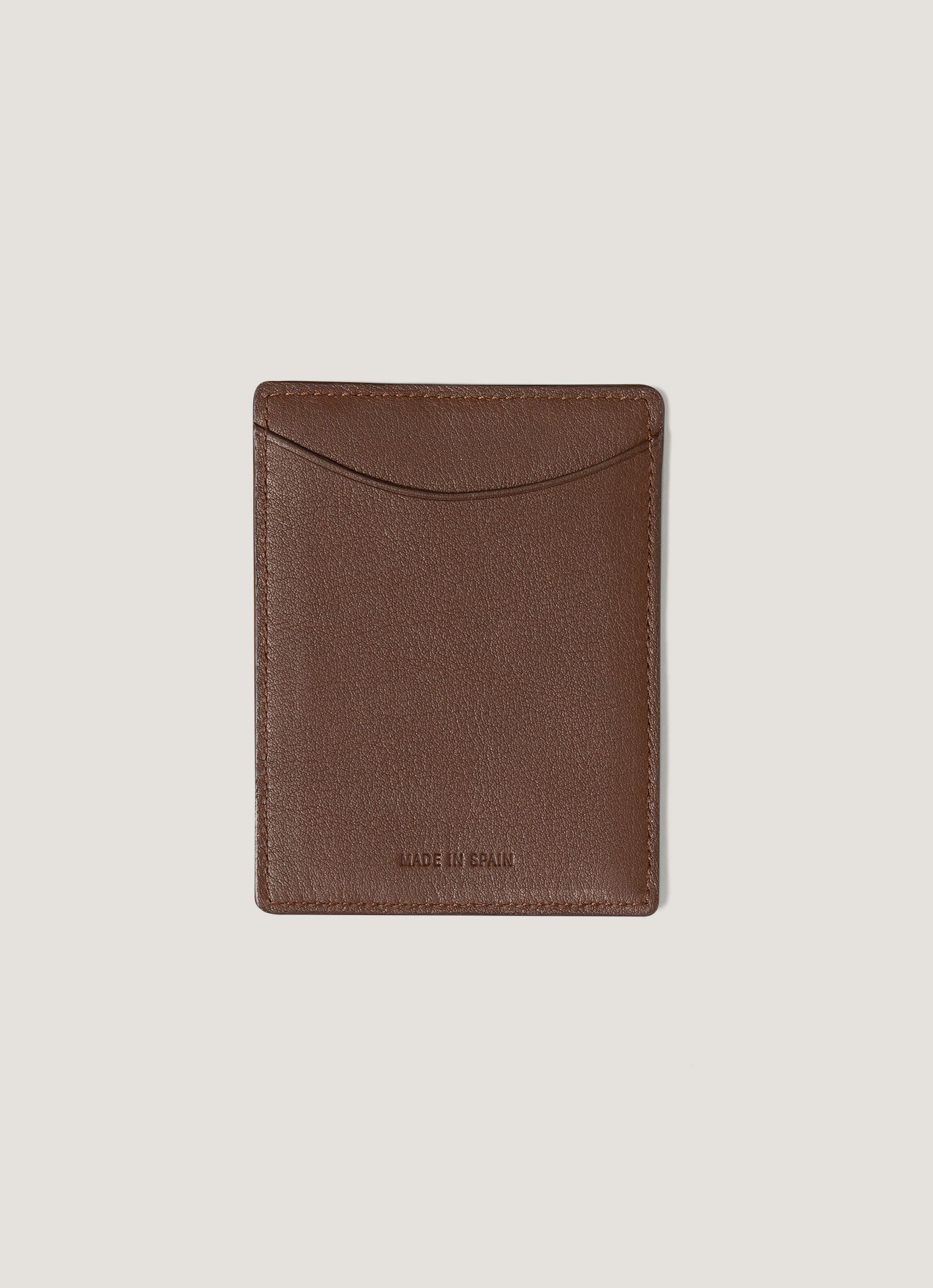 Card Holder in Brown