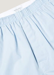 Men's Classic Boxer Shorts in Plain Blue