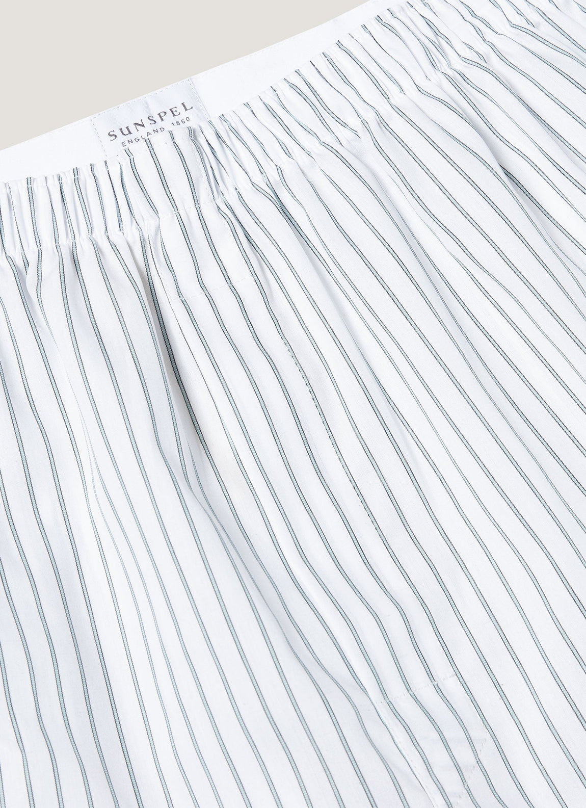 Men's Classic Boxer Short in White/Blue/Green