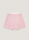 Men's Classic Boxer Short in Red Micro Gingham