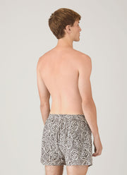 Men's Classic Boxer Short in Liberty Fabric in Cedar Rose Floral