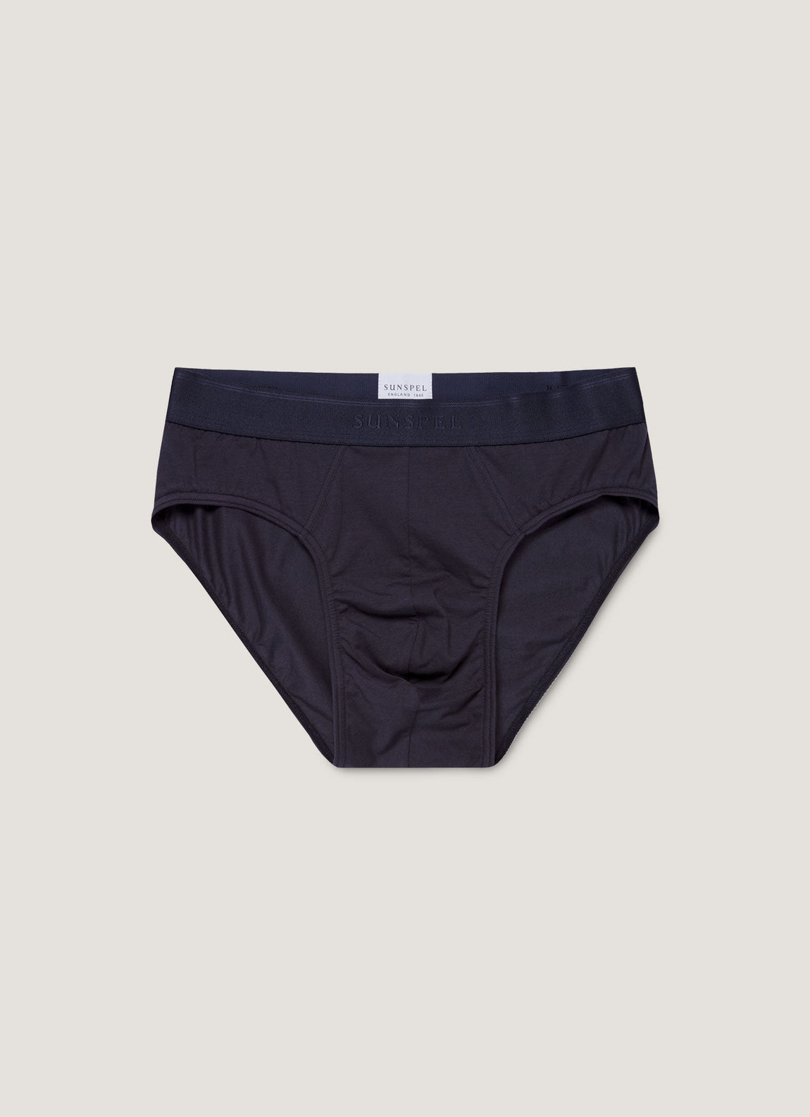 Men's Stetch Cotton Briefs in Navy