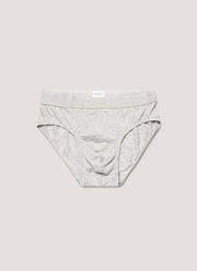 Men's Tencel™ Briefs in Grey Melange