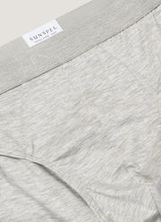 Men's Tencel™ Briefs in Grey Melange