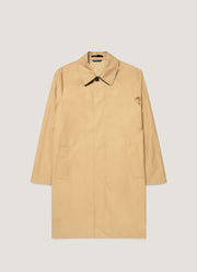 Men's Ventile Mac in Dark Beige