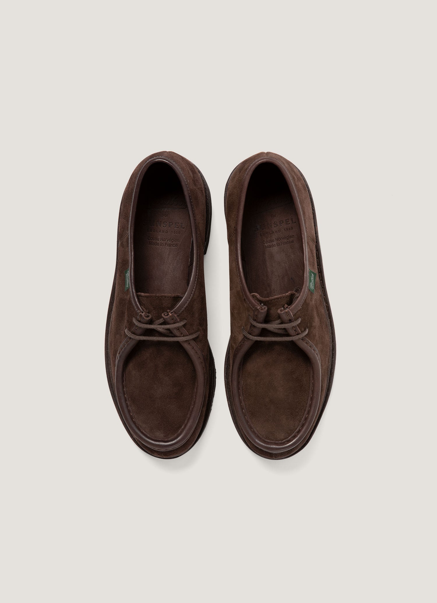Paraboot Suede Michael in Brown