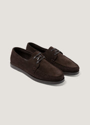 Men's Moccasin in Brown
