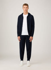 Men's Cashmere Lounge Set in Navy