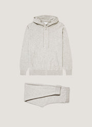 Men's Cashmere Lounge Set in Grey Melange