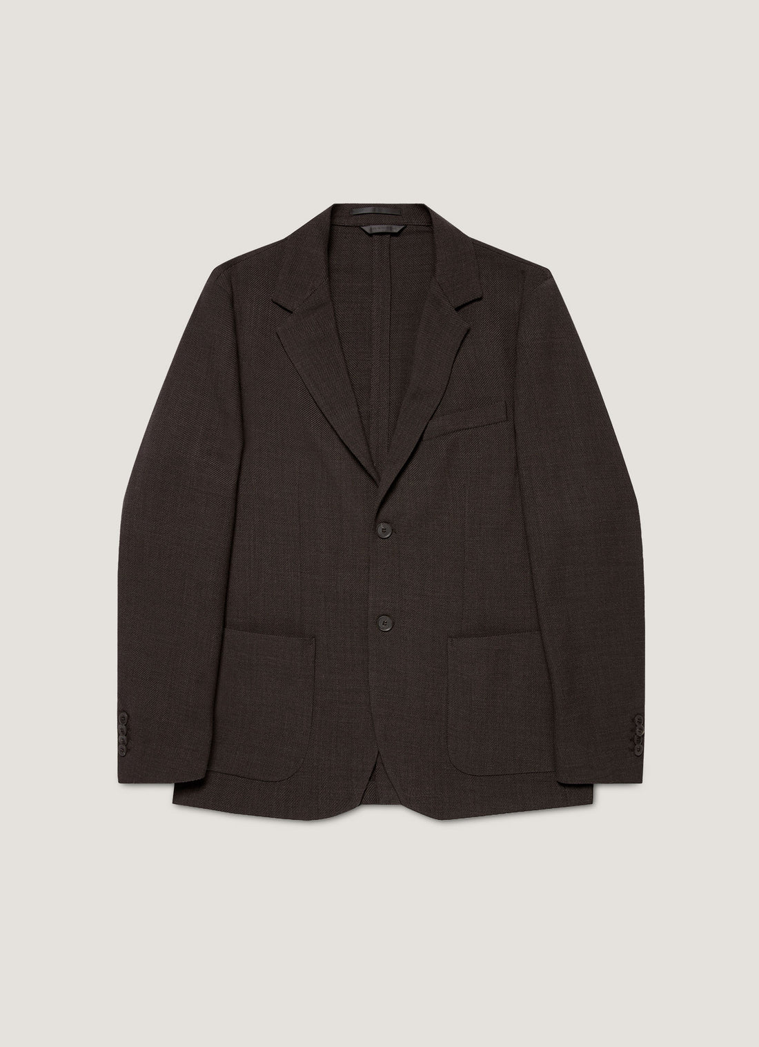 Blazer en laine texturée