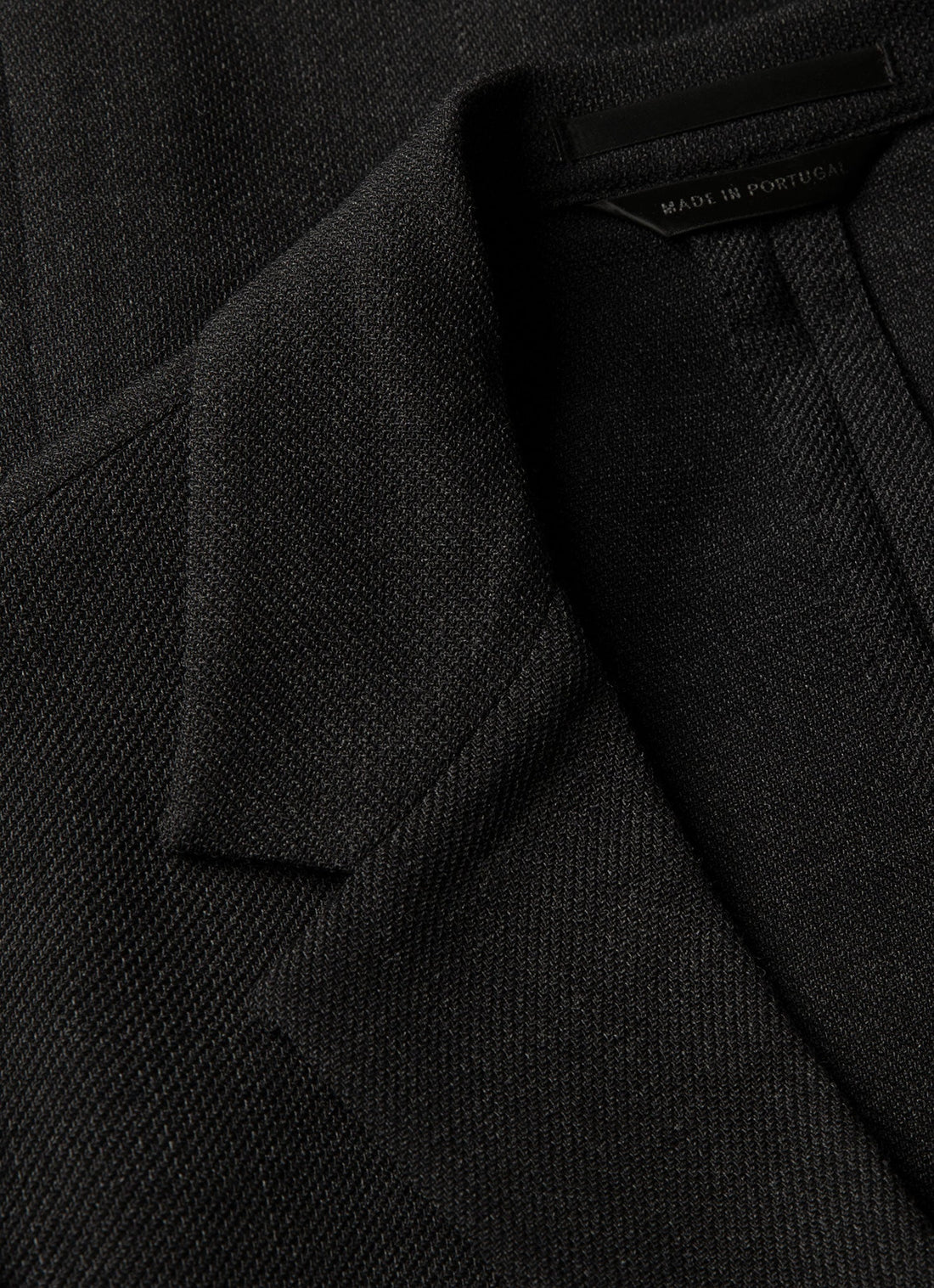Blazer en laine texturée