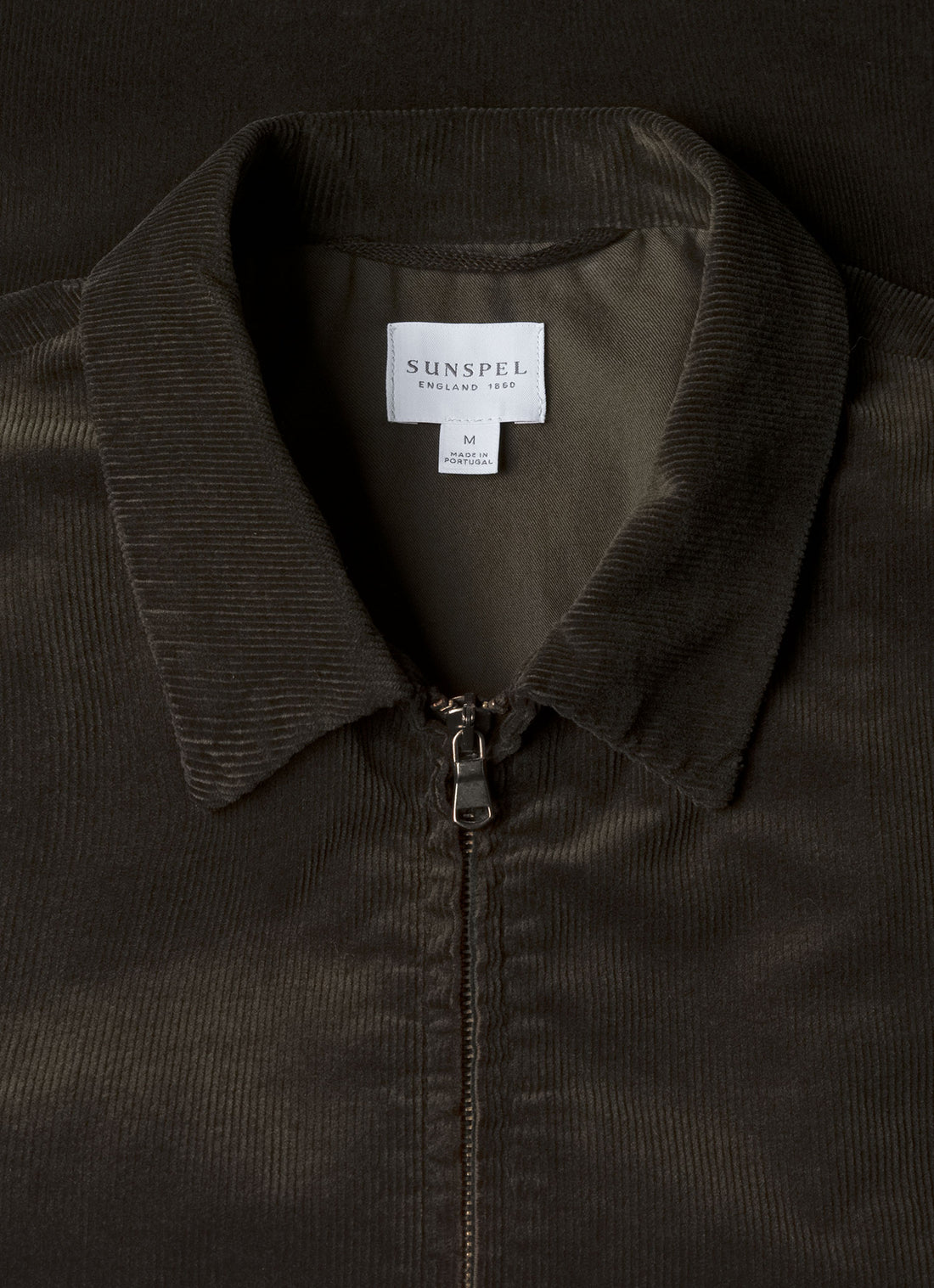 Veste Harrington en velours côtelé