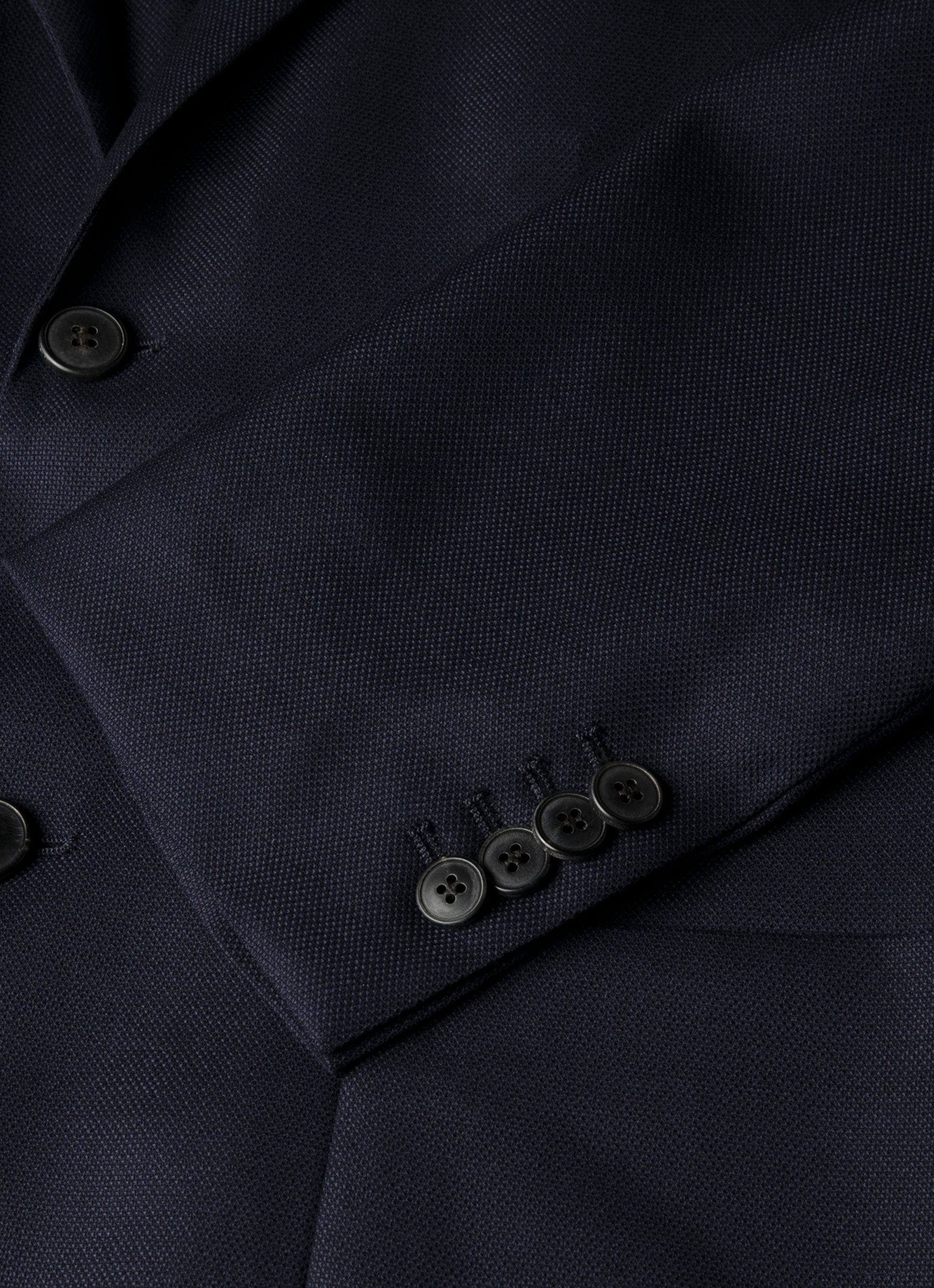 Men's Lightweight Travel Wool Blazer in Navy