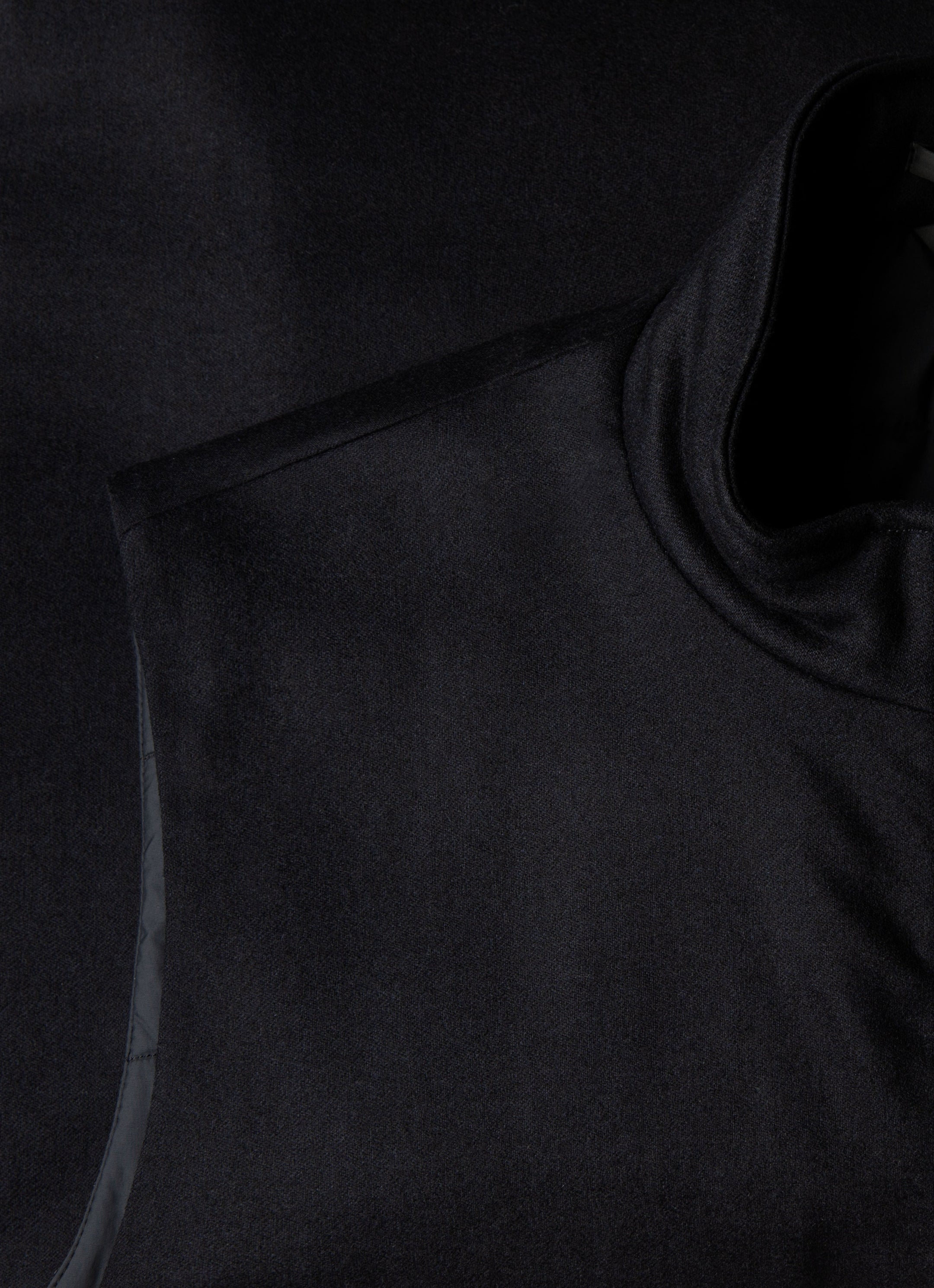 Men's Wool Cashmere Gilet in Navy