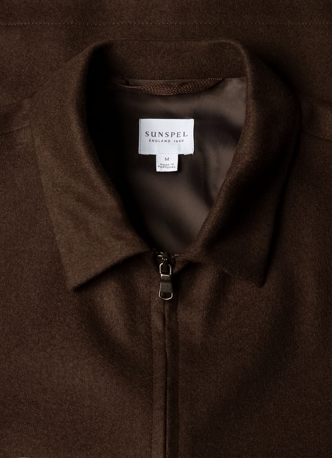 Boiled Wool Harrington Jacket