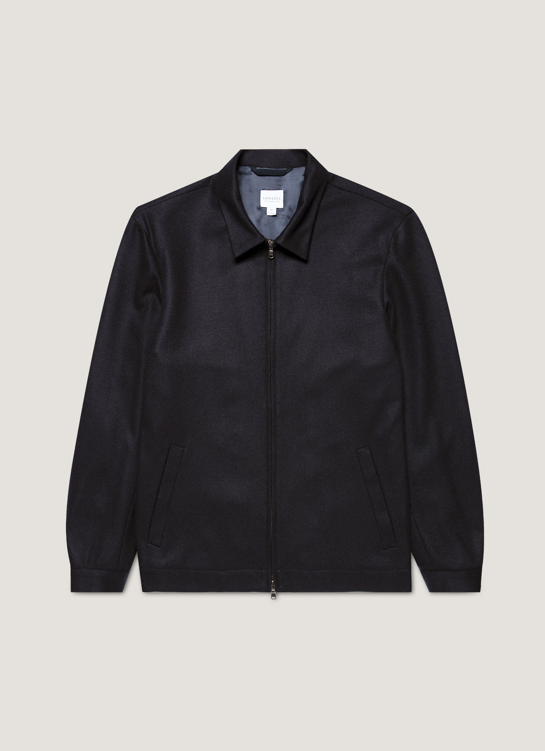Boiled Wool Harrington Jacket