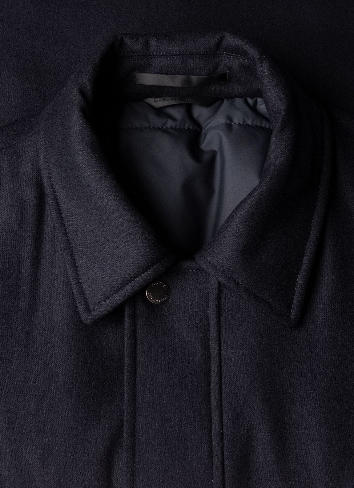 Men's Wool Cashmere Field Jacket in Navy