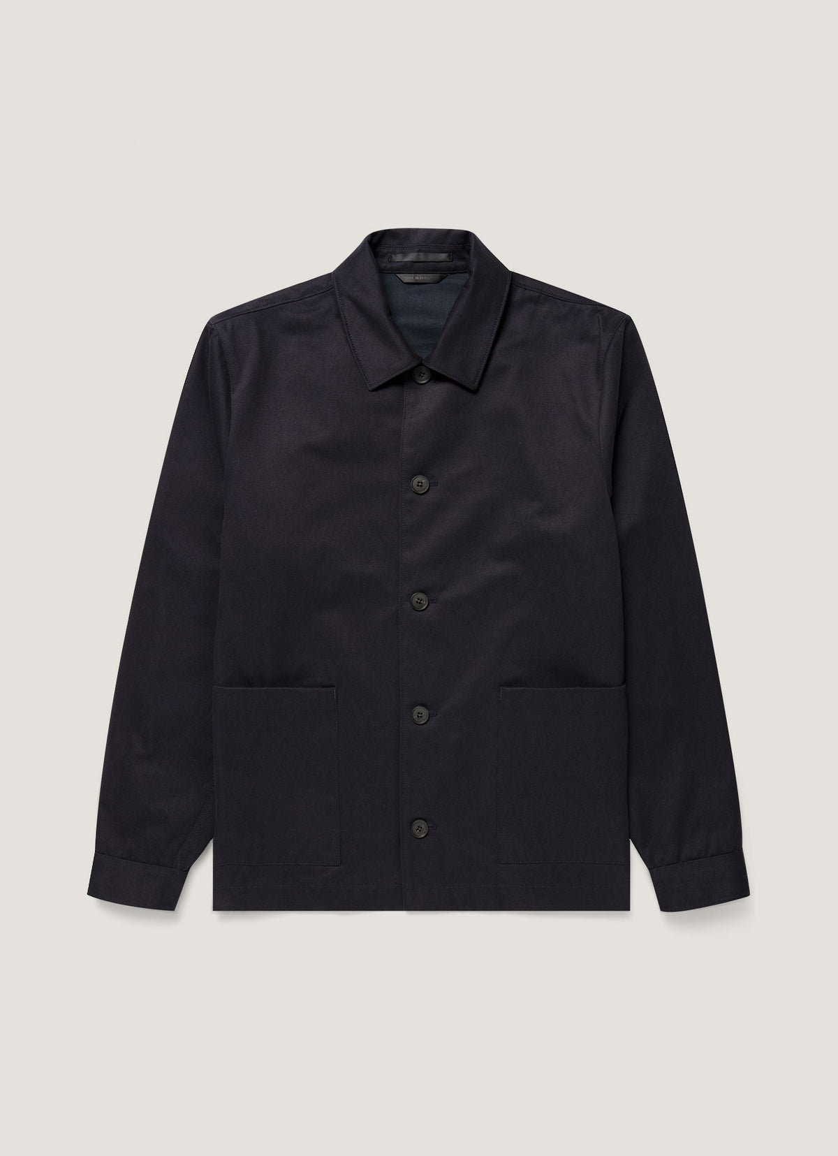 Men's Cotton Drill Chore Jacket in Navy