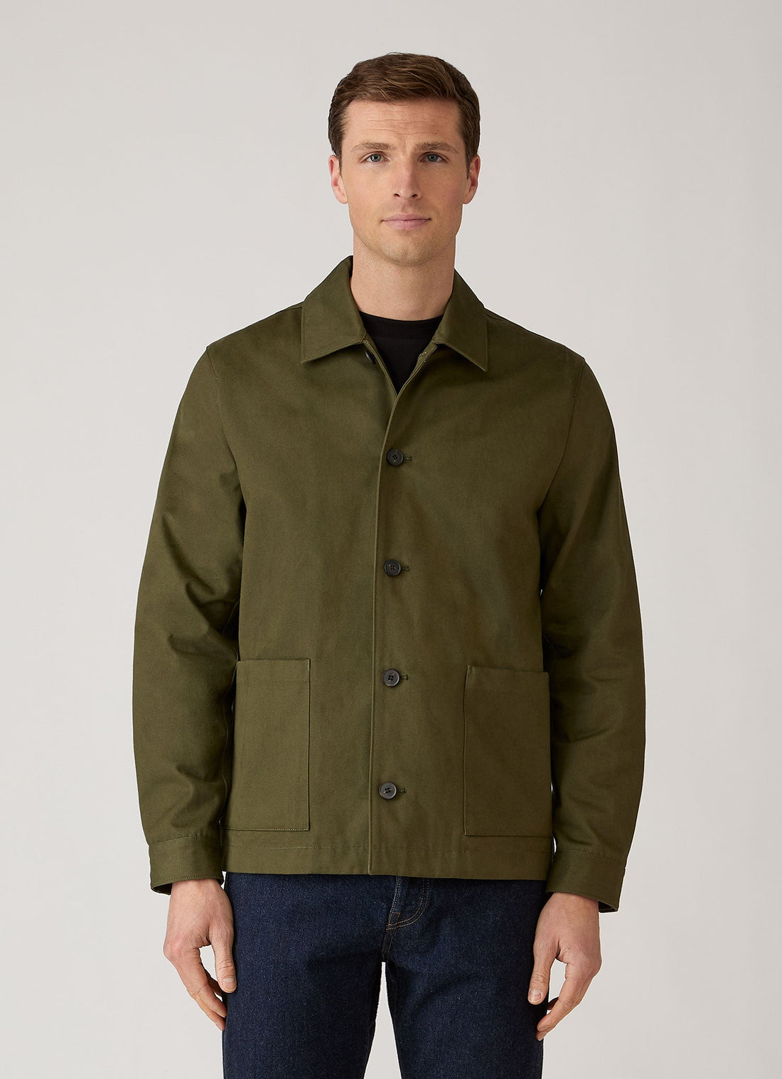 Veste de travail en coton croisé