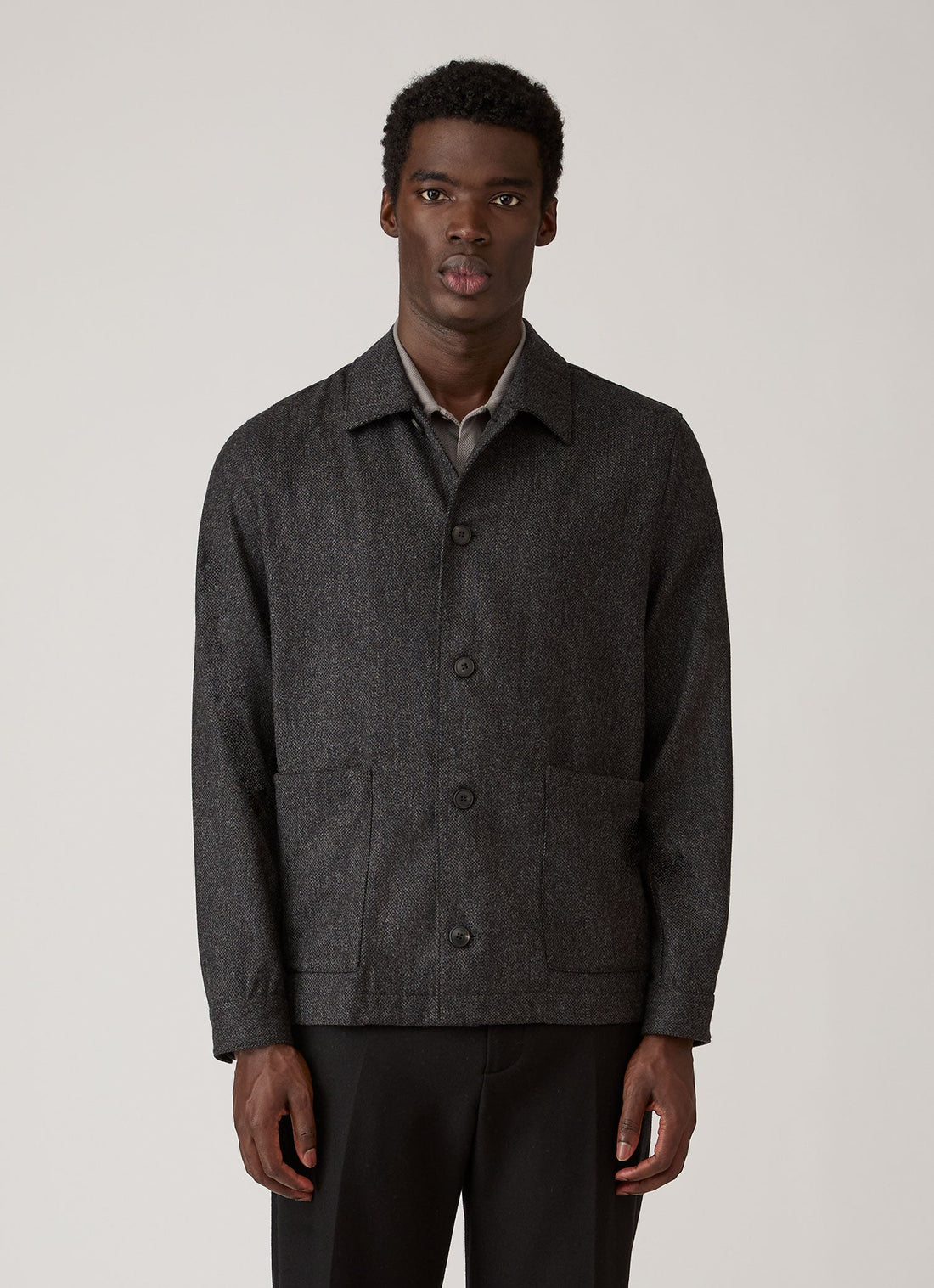 Veste de travail en sergé de laine