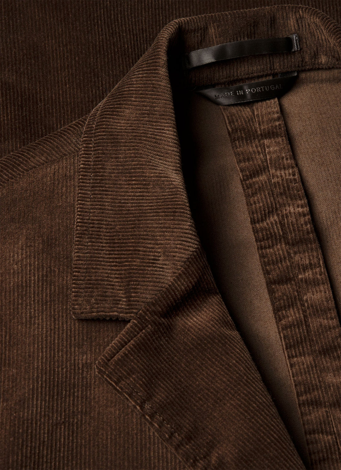 Men's Corduroy Blazer in Dark Chocolate
