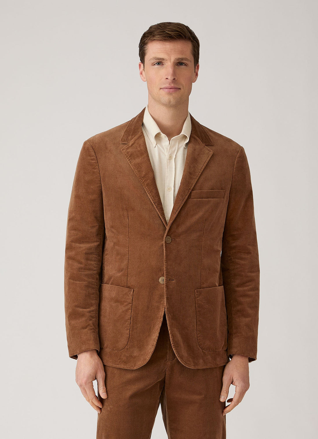 Blazer en velours côtelé