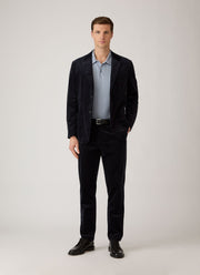 Men's Corduroy Blazer in Navy