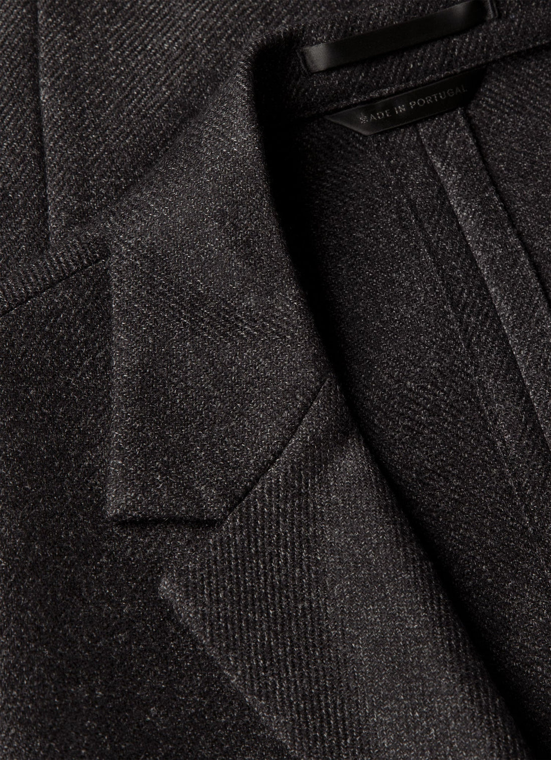 Blazer en tweed laine et soie