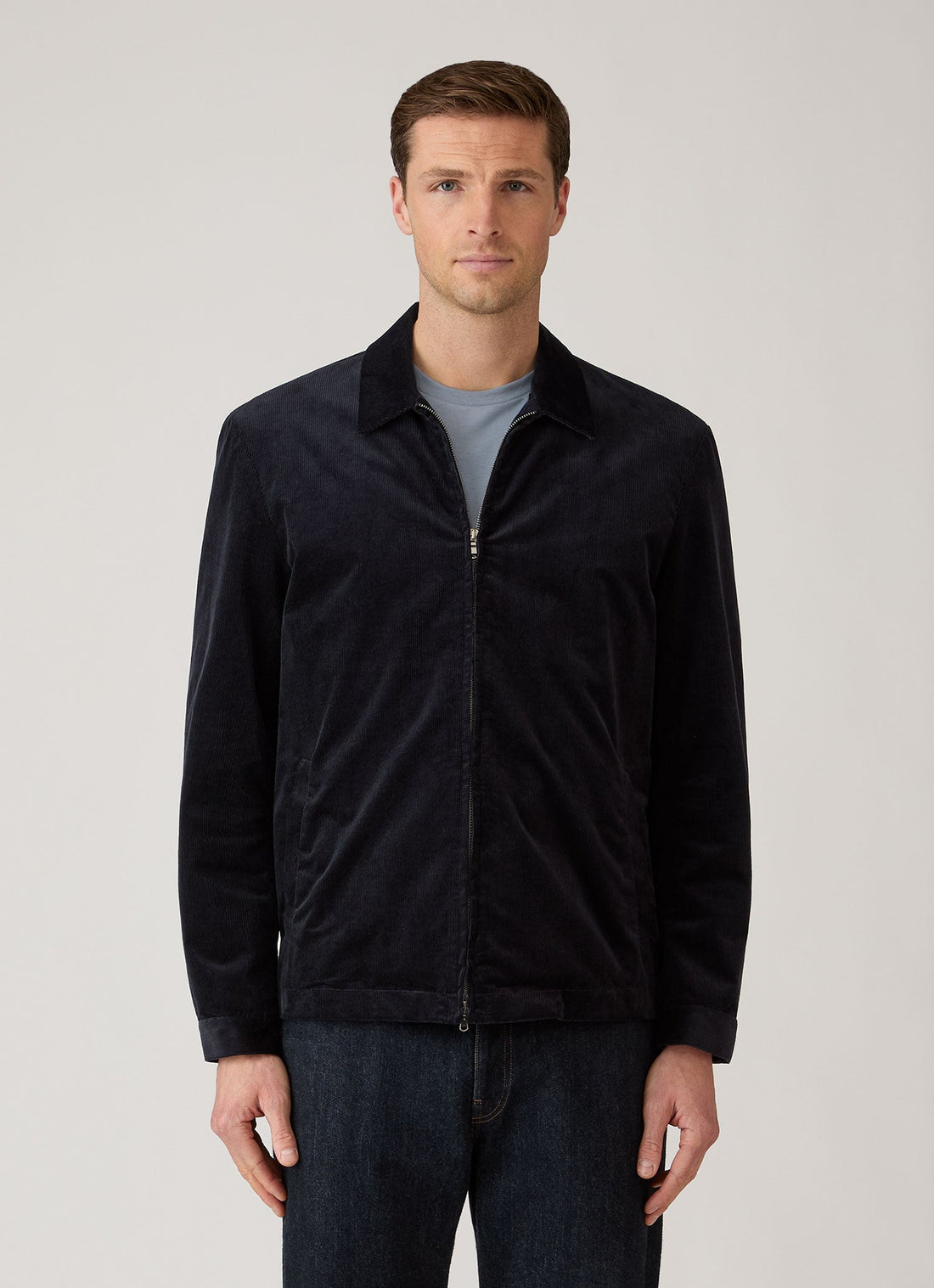 Veste Harrington en velours côtelé
