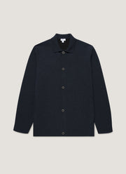 Men's Double Faced Jacket in Navy