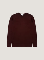 Men's Extra-Fine Merino Crew Neck in Bakelite