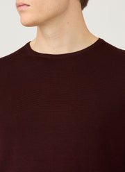Men's Extra-Fine Merino Crew Neck in Bakelite