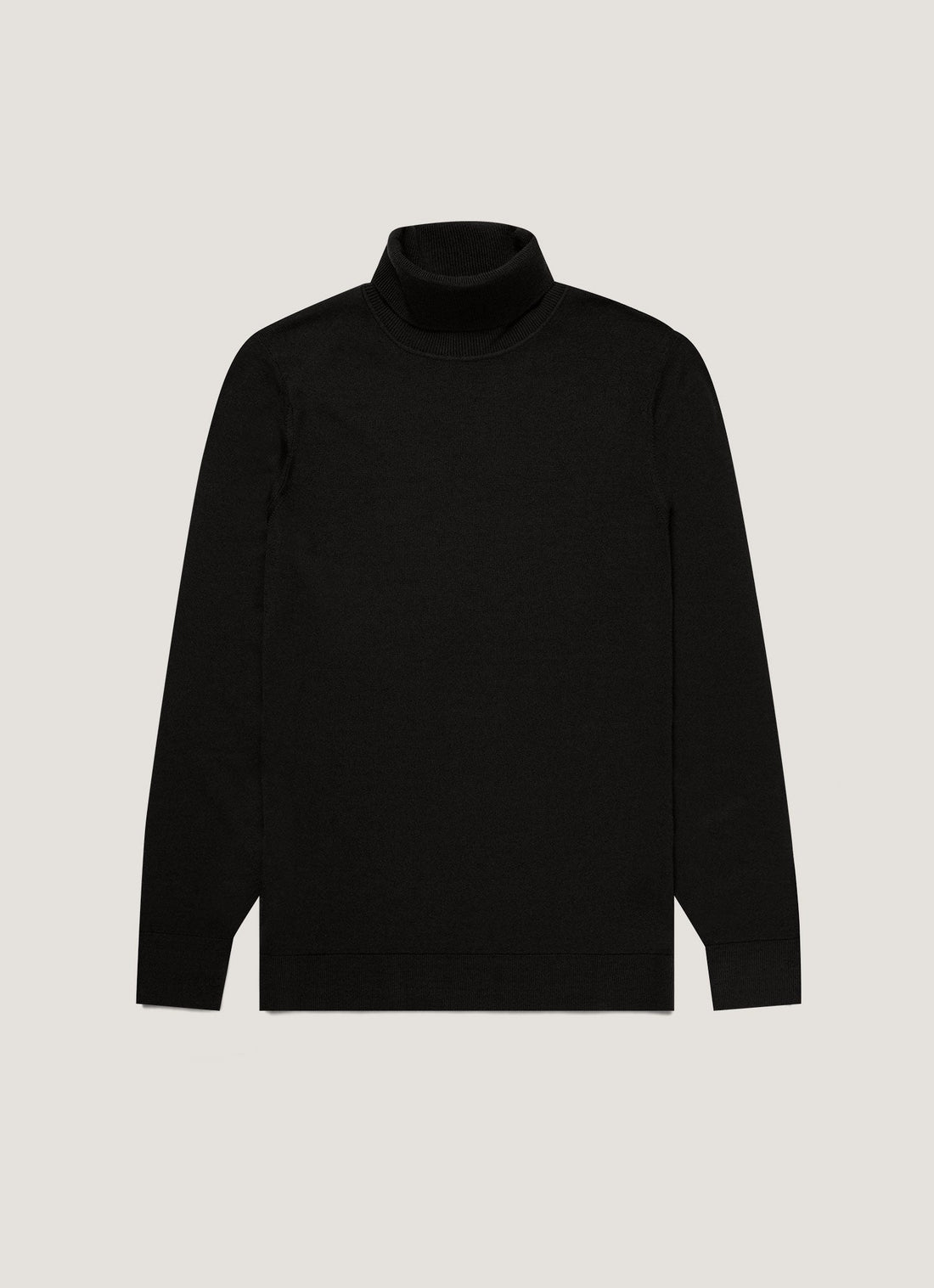 Extra-Fine Merino Roll Neck Jumper
