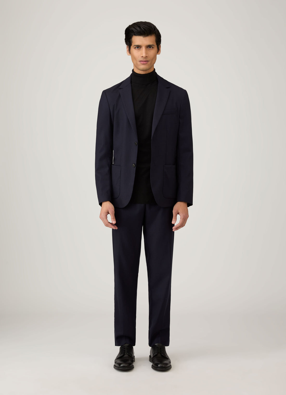 Extra-Fine Merino Roll Neck Jumper