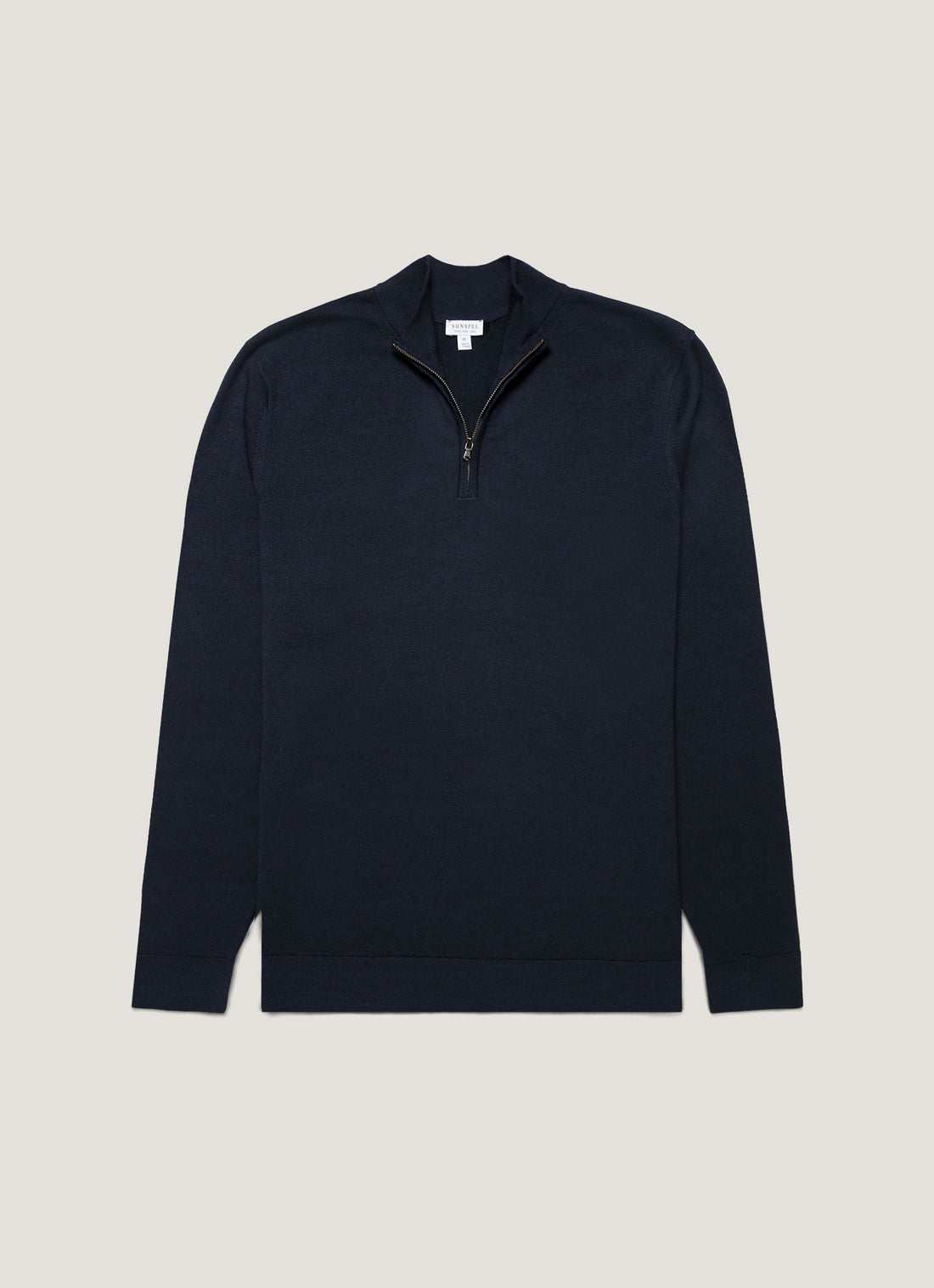 Extra-Fine Merino Half Zip Jumper