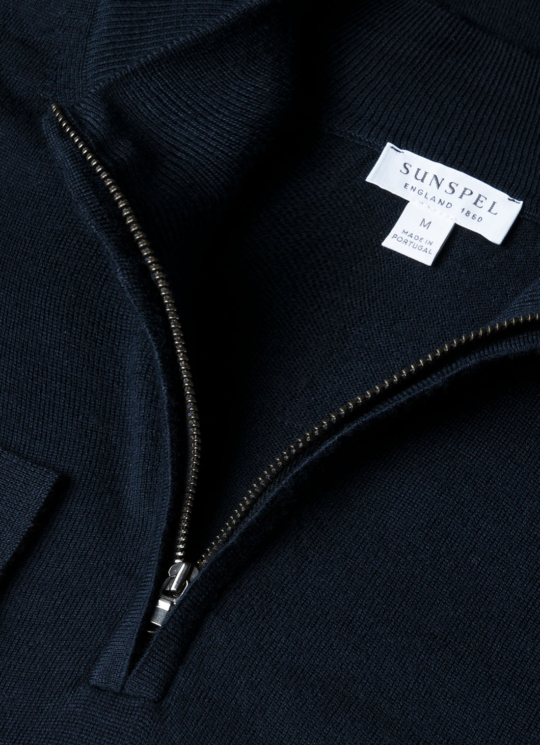 Extra-Fine Merino Half Zip Jumper