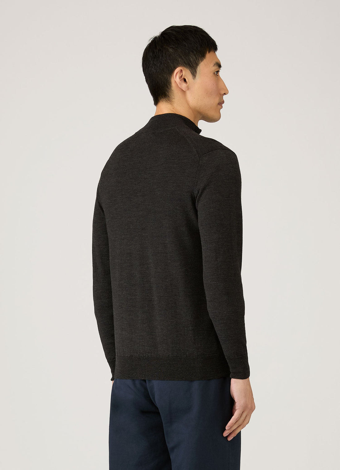 Extra-Fine Merino Half Zip Jumper