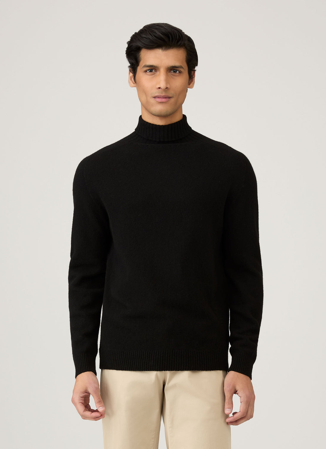 Lambswool Roll Neck