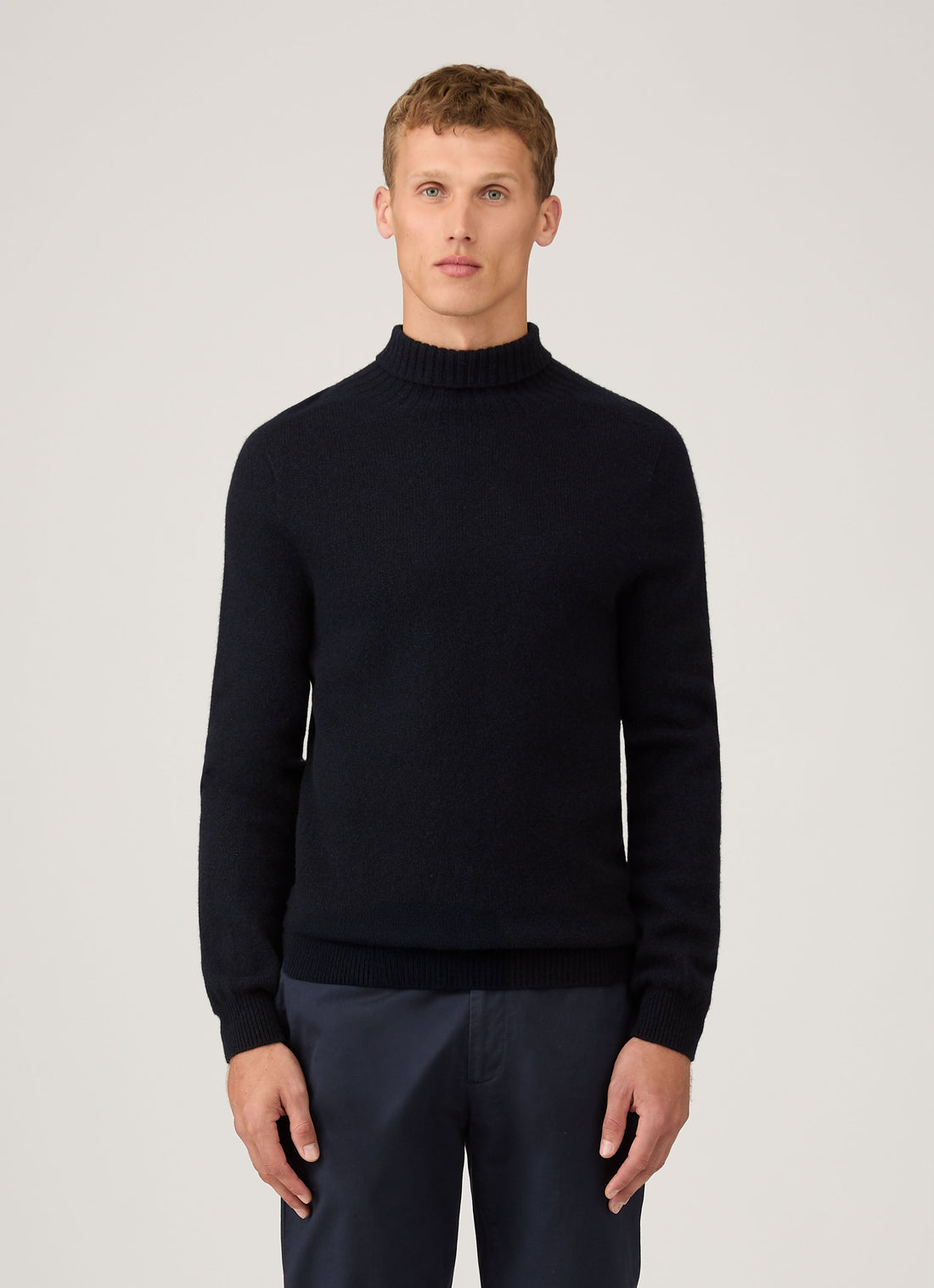 Lambswool Roll Neck