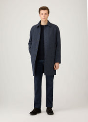 Men's Cable Knit Jumper in Navy