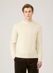Men's Fisherman Jumper in Ecru
