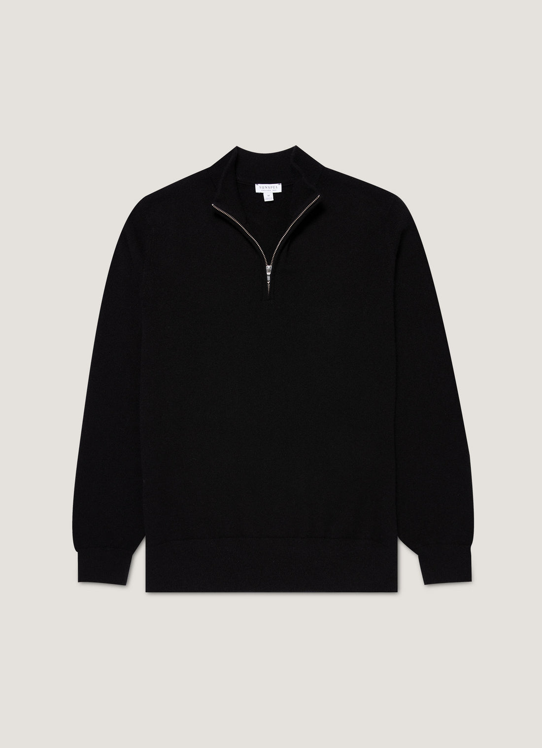 Cashmere Half Zip Jumper