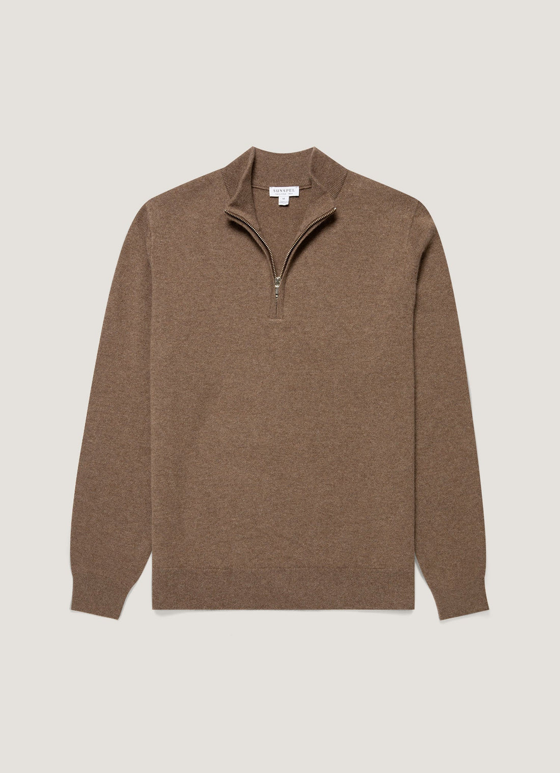 Cashmere Half Zip Jumper
