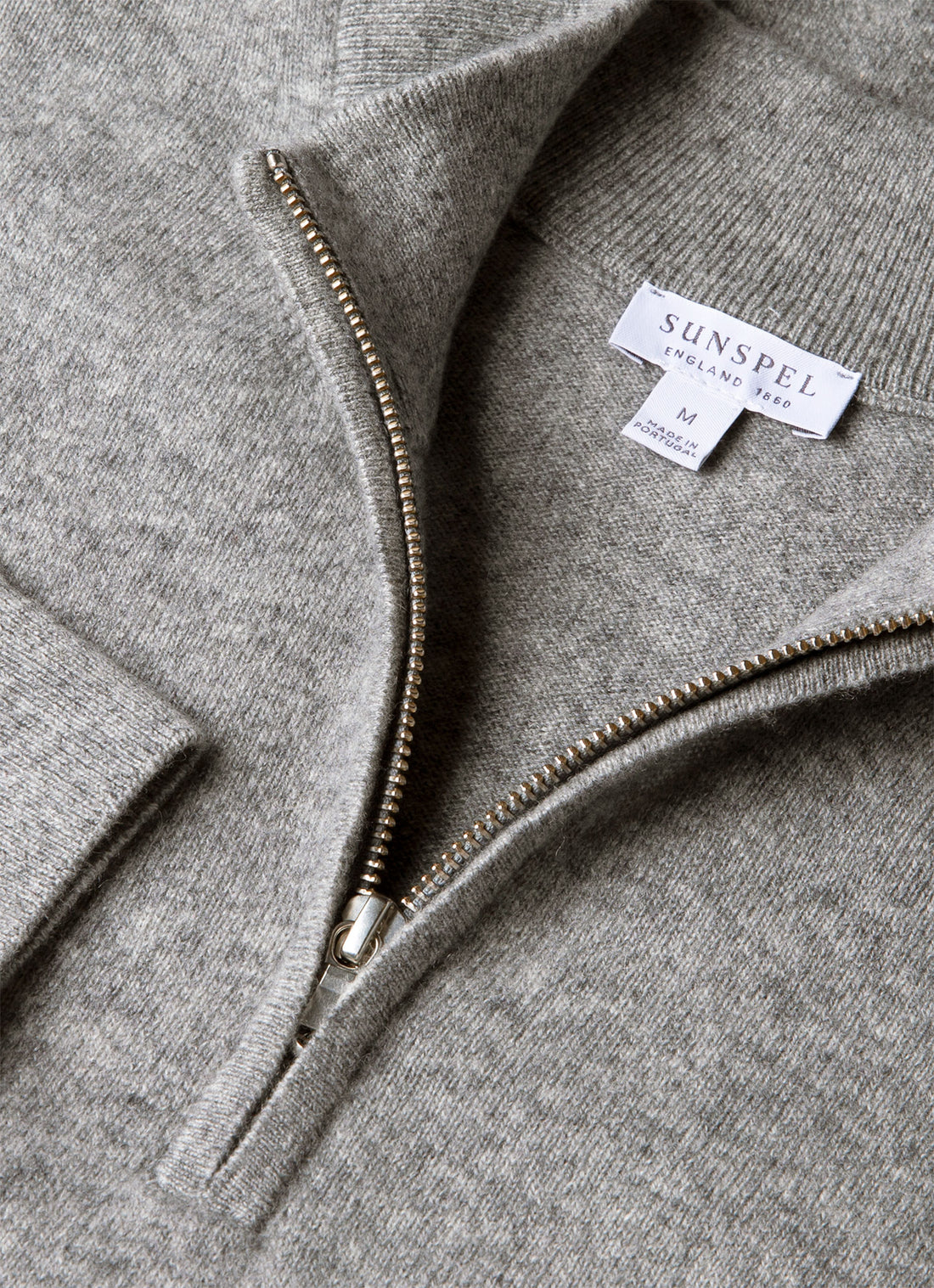 Cashmere Half Zip Jumper