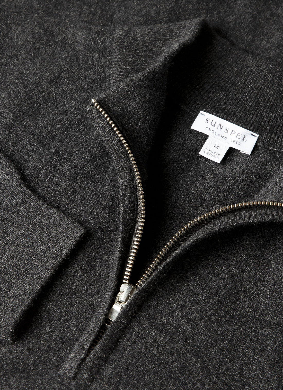 Cashmere Half Zip Jumper